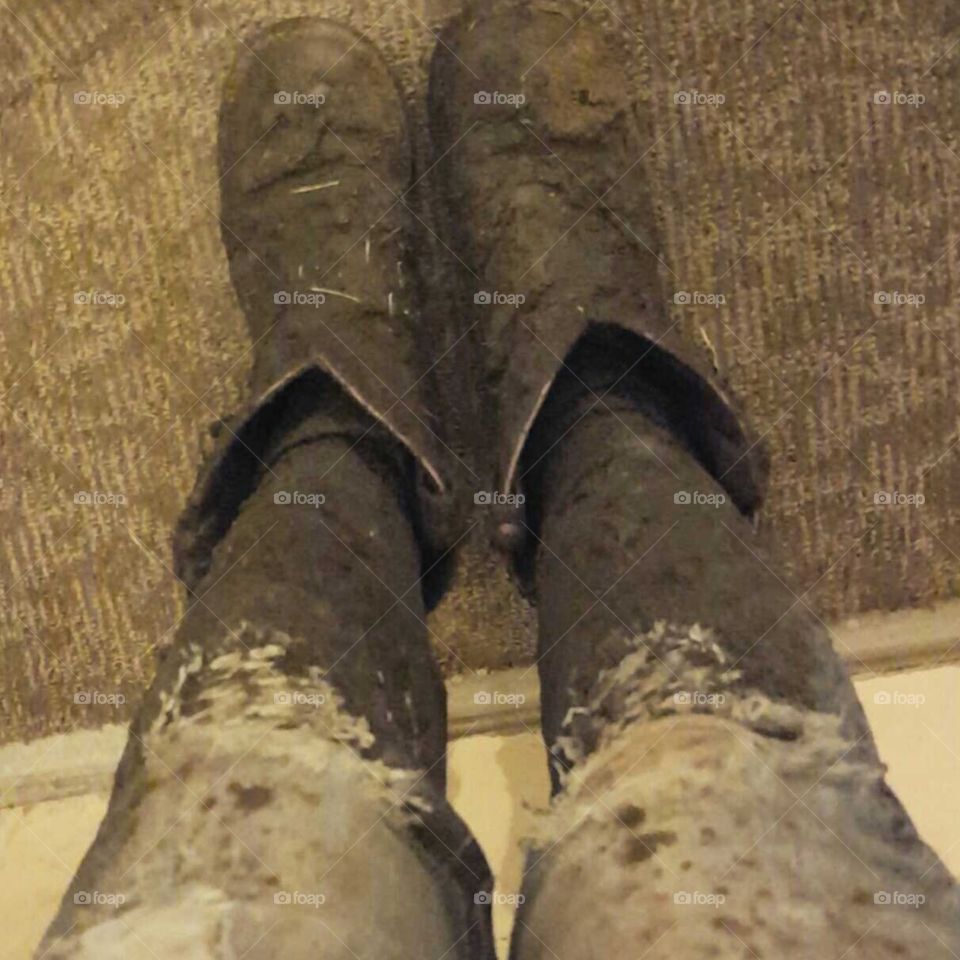 No Person, Two, Footwear, Dirty, Wear