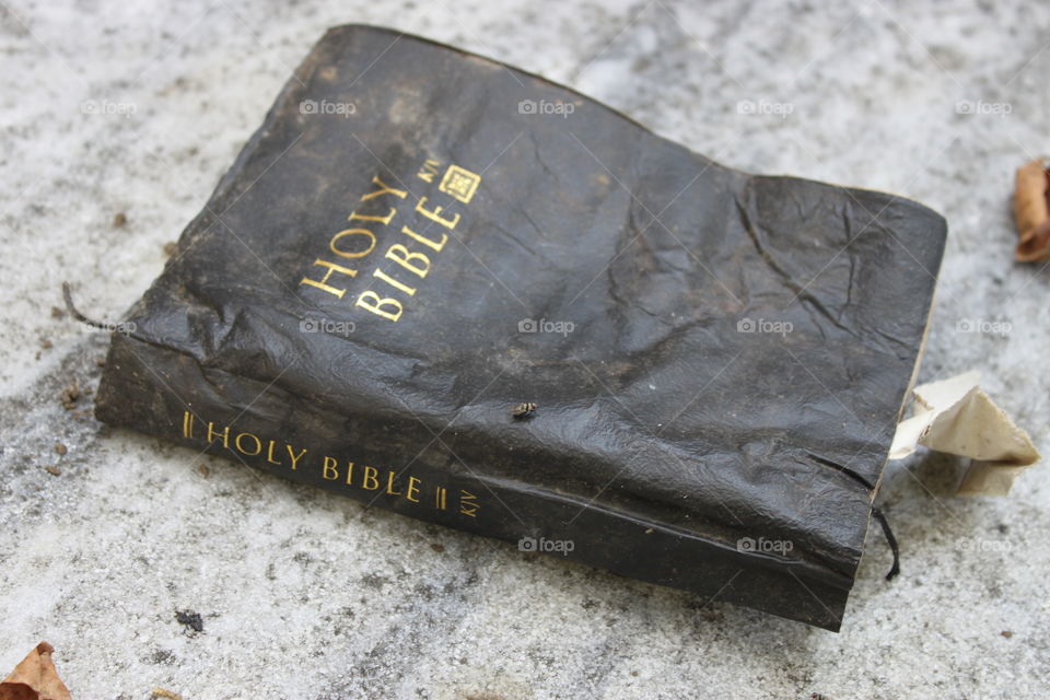 Weathered Bible