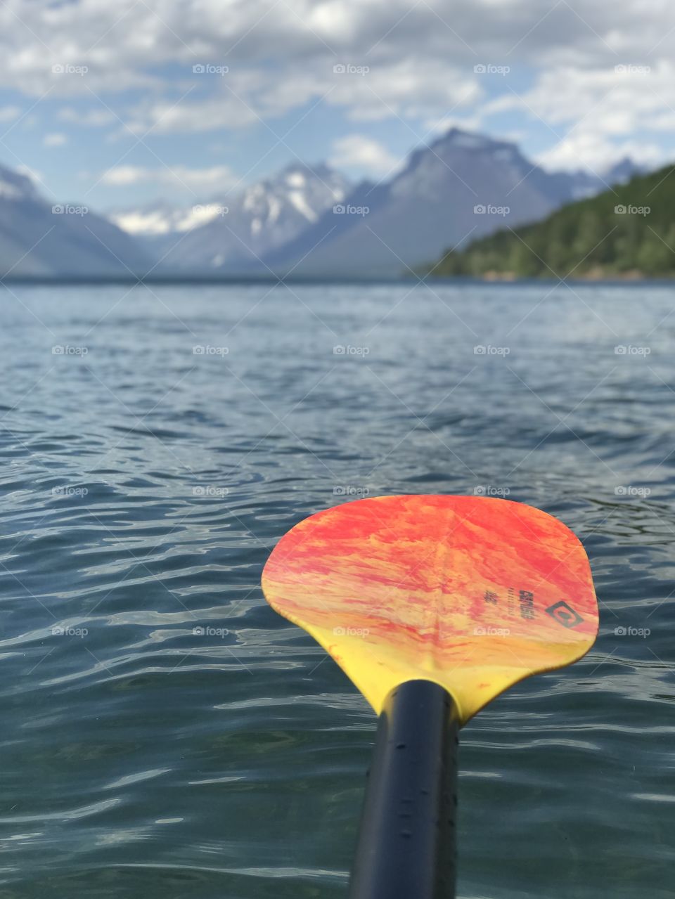 Relax and enjoy your day kayaking on scenic Lake McDonald 