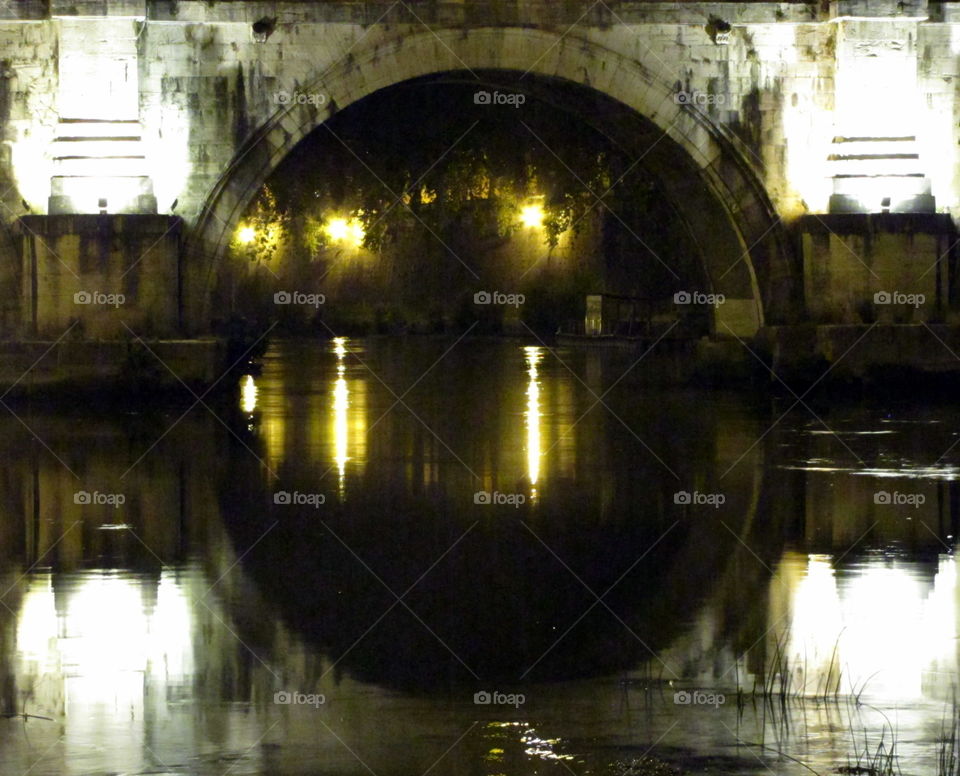 bridge reflection on the rover