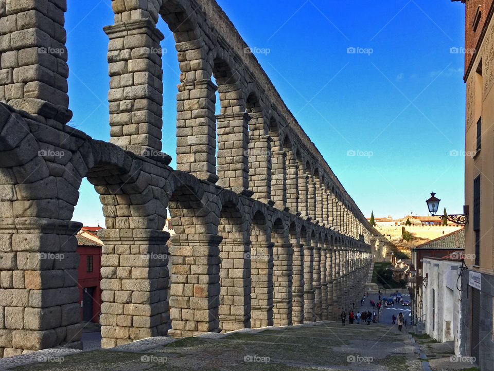 Aqueduct 
Segovia, Spain