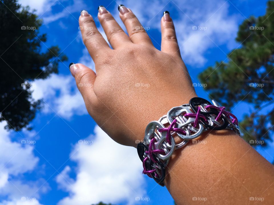 Always reach for the sky, past clouds and beyond the stars. 