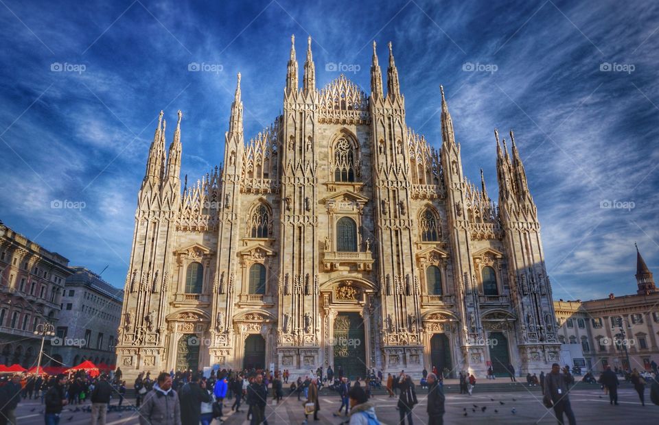  Architecture . Duomo di Milano