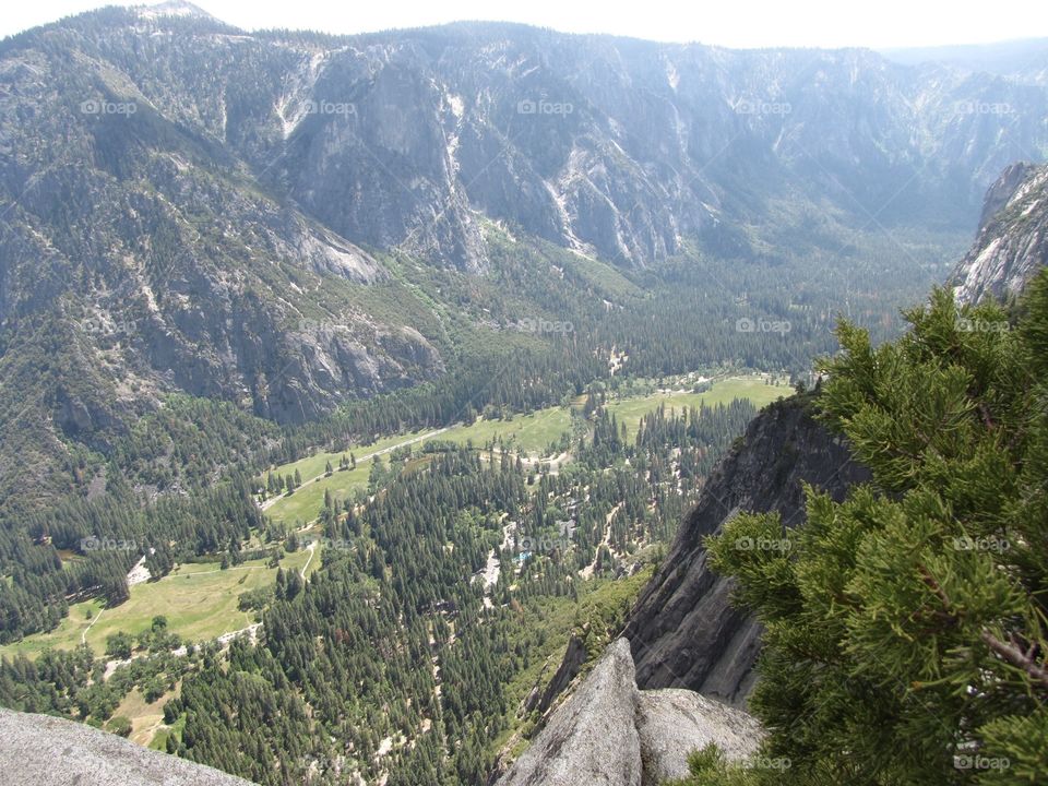Valley. Yosemite valley
