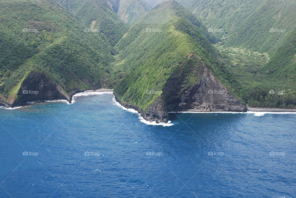 Scenic view of mountains