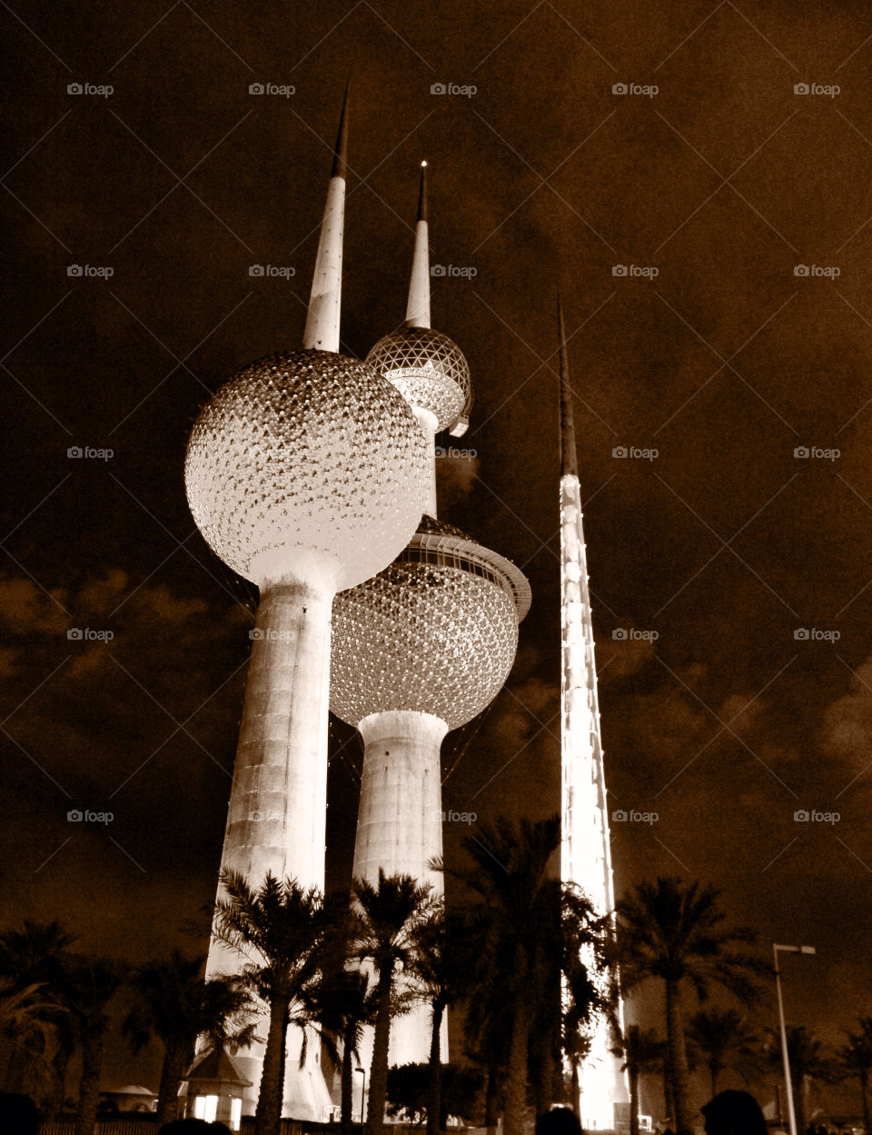 city happy tree clouds by Atierene