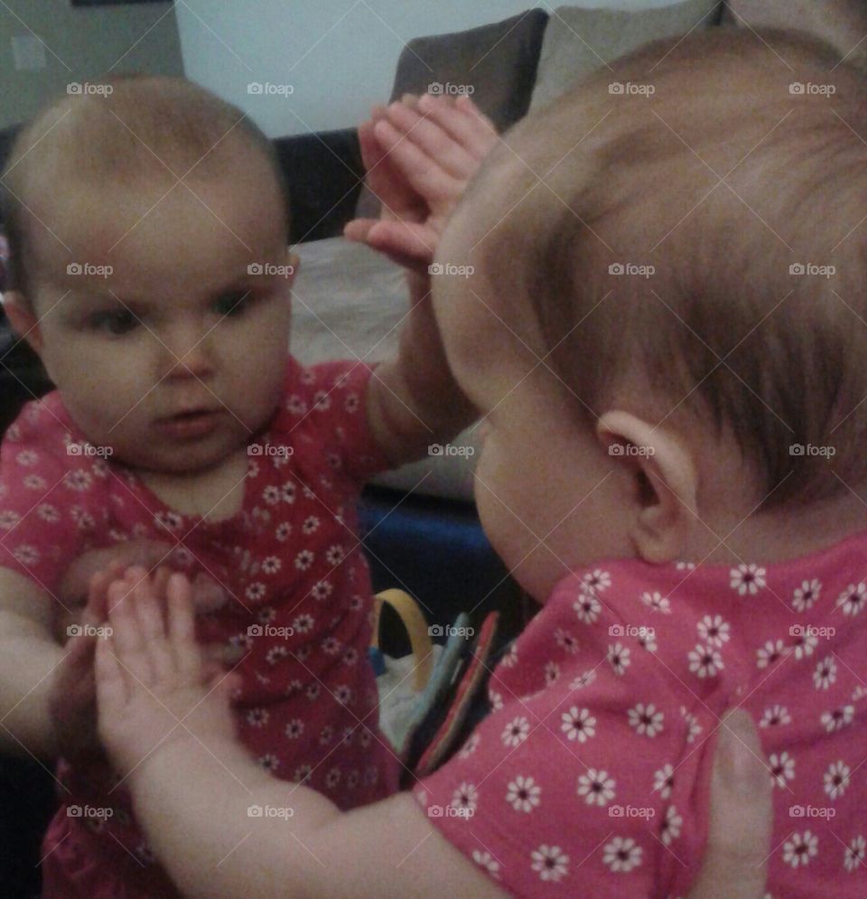 Mirror Time. learning about reflections