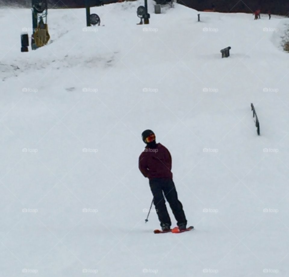 Lone Skier