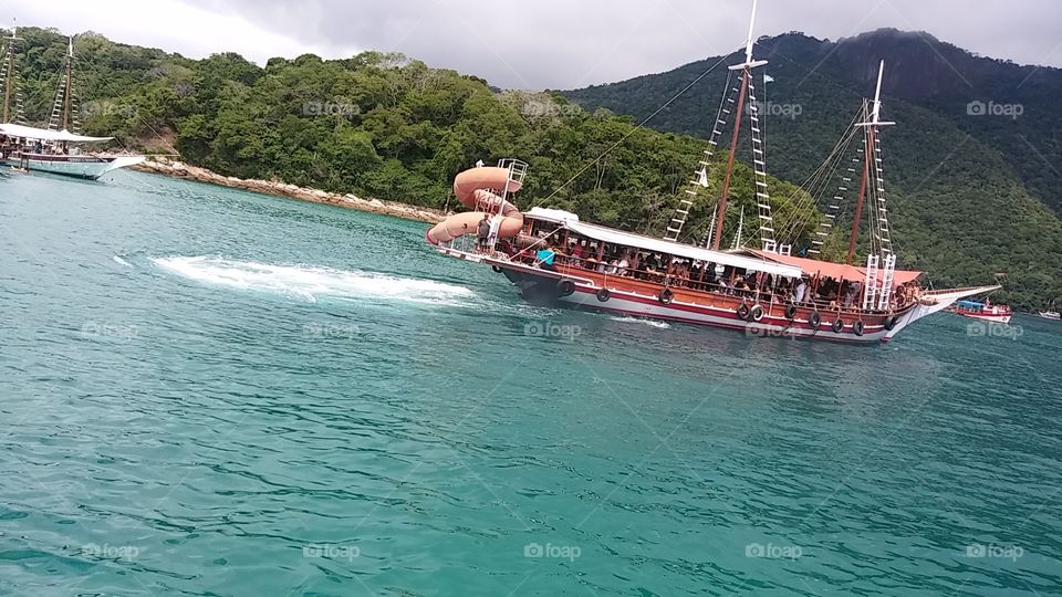 Lagoa azul angra dos reis