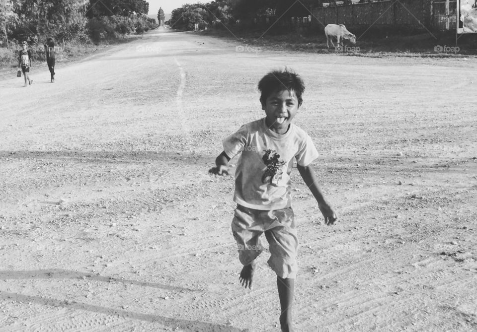 Children in kampot