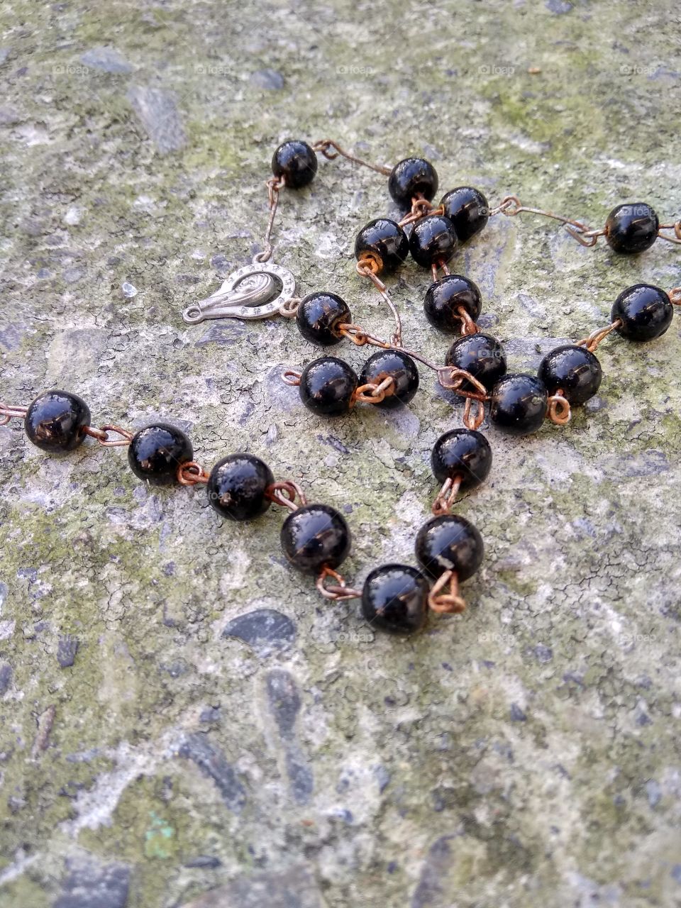 a garland on surface