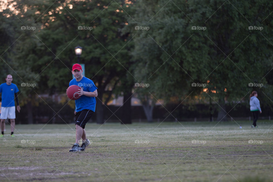 Player in the field 