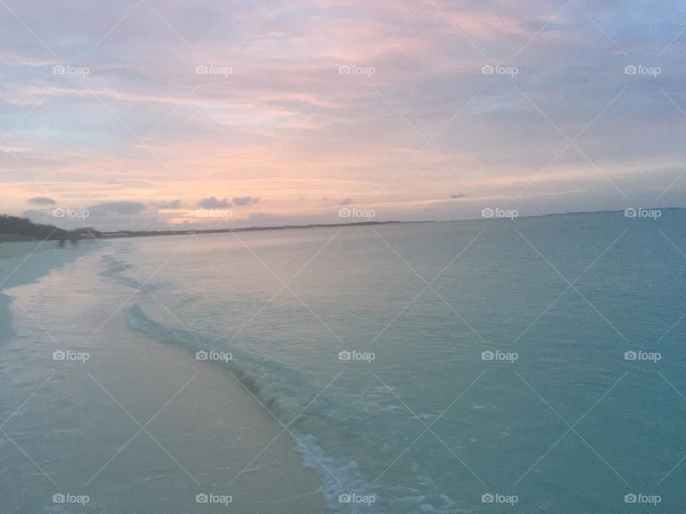 Beach sunset