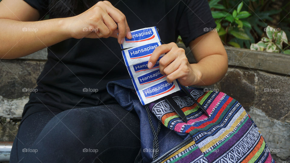 am kinda bring plaster everytime