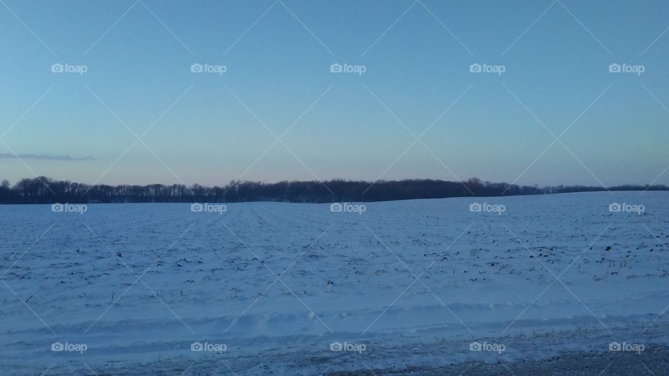 Winter, Snow, Landscape, Water, Cold
