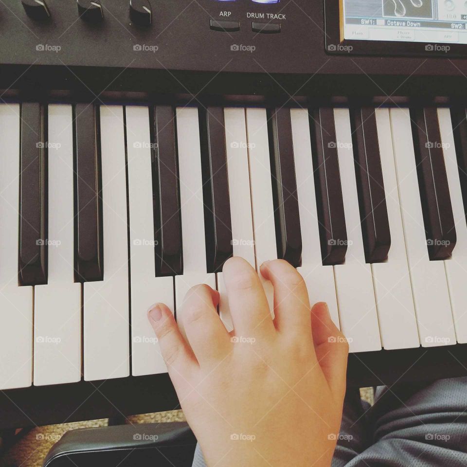 Piano practice