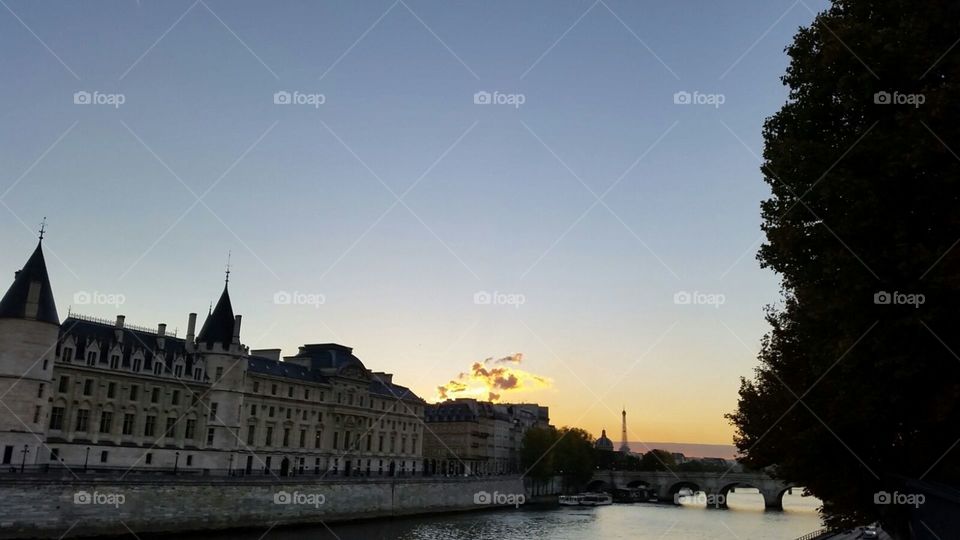 Evening in Paris 