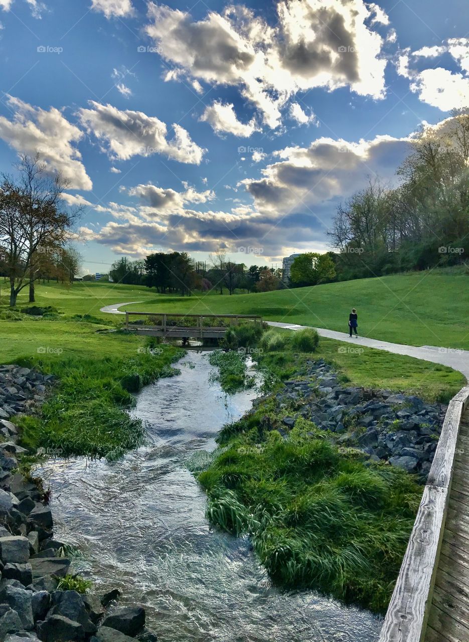 Walking on trails to stay fit during covid19