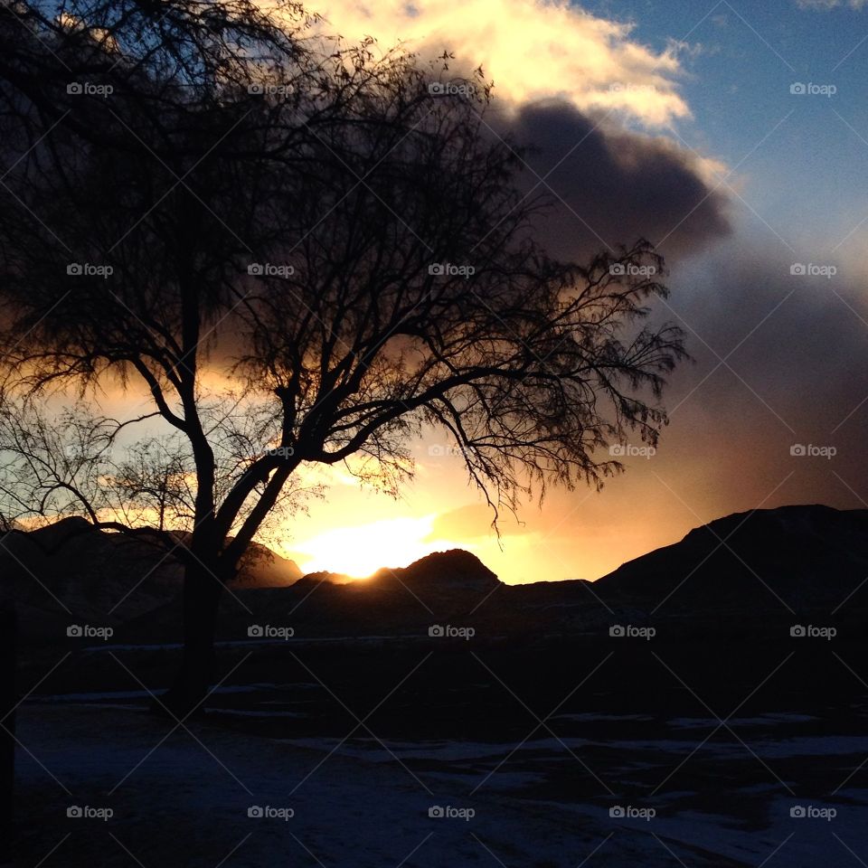 Saying that we'll run away, I really doubt that we'll go...I hope the sunset will stay, we've traveled to far from home...