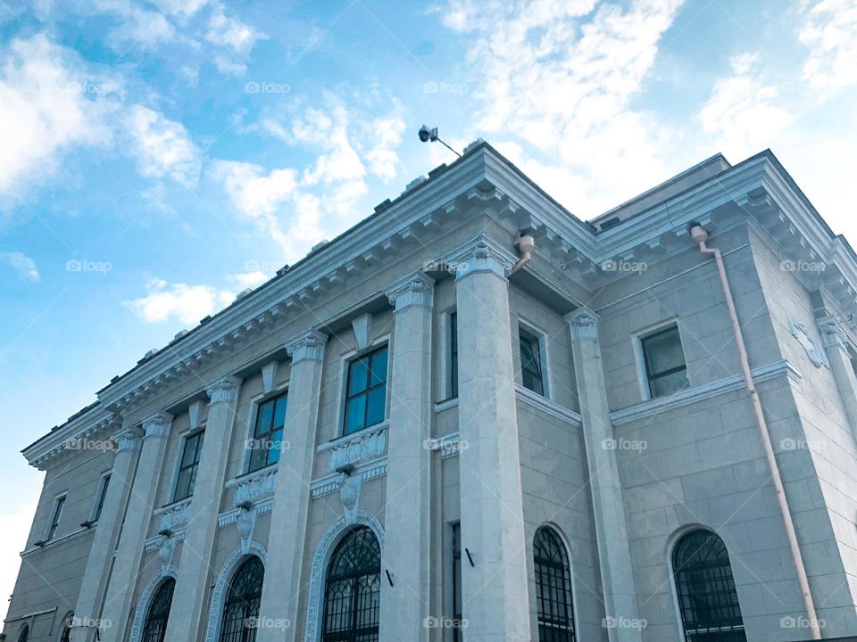 Building of the Train Station