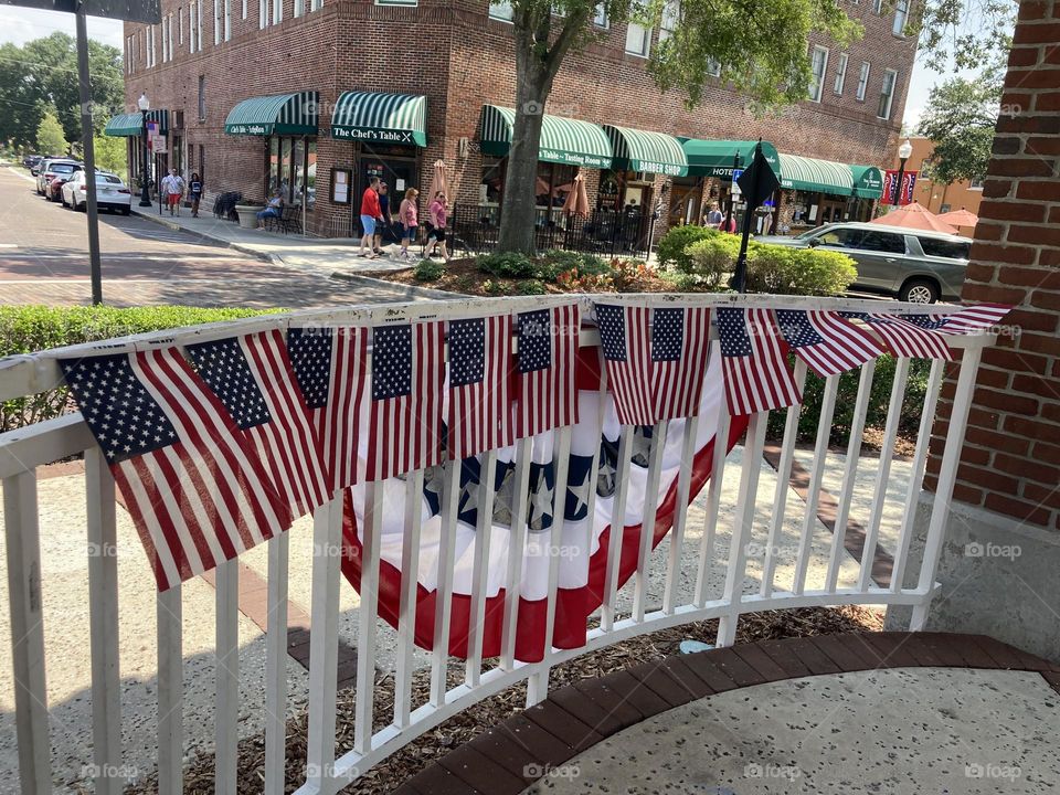 American flags 🇺🇸