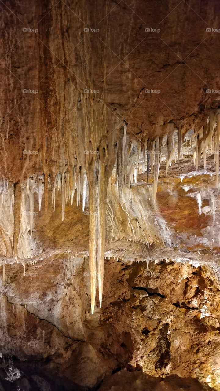 Mystical statatactites adorn this underground paradise.