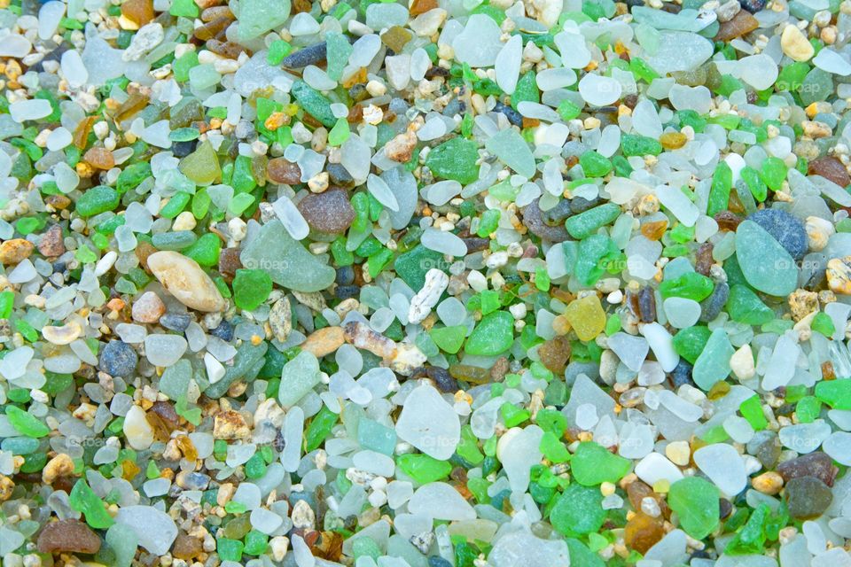 Glass peebles texture