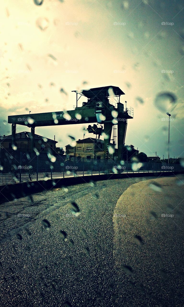 Tuscany. Original. Rain.