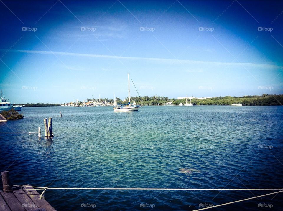 Mexico Cancun. Let's go sailing