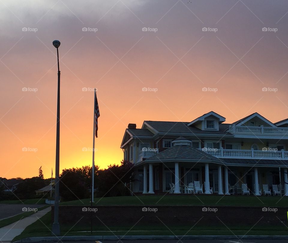 Spring Lake NJ sunset 