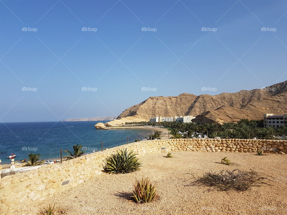 Beach in Oman
