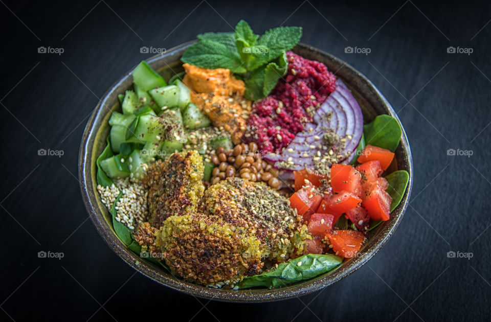 Falafel bowl 