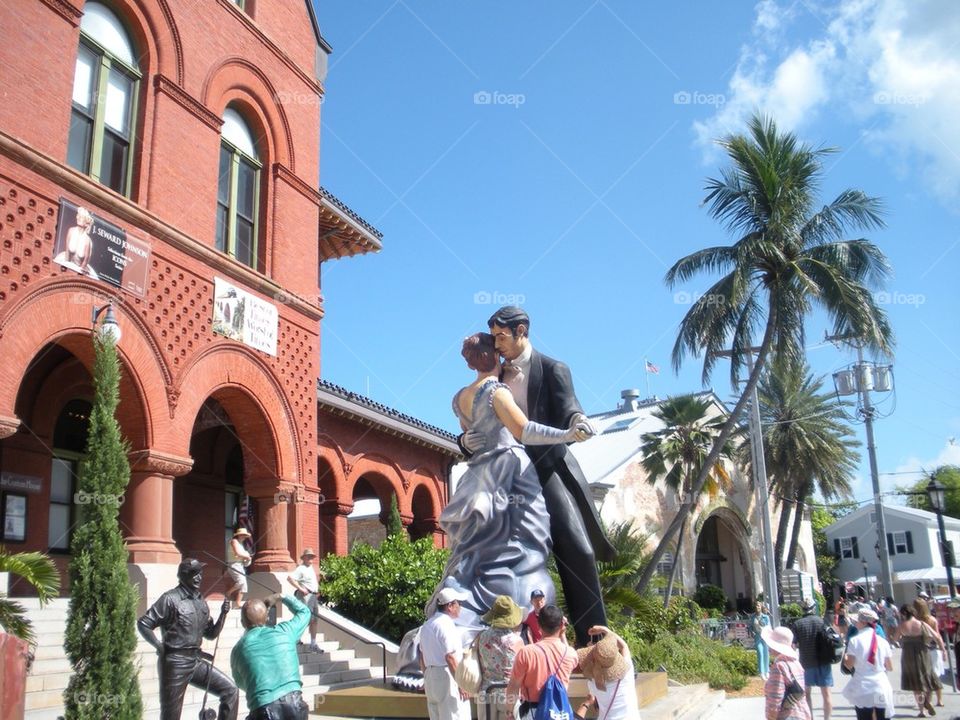 Key West statue