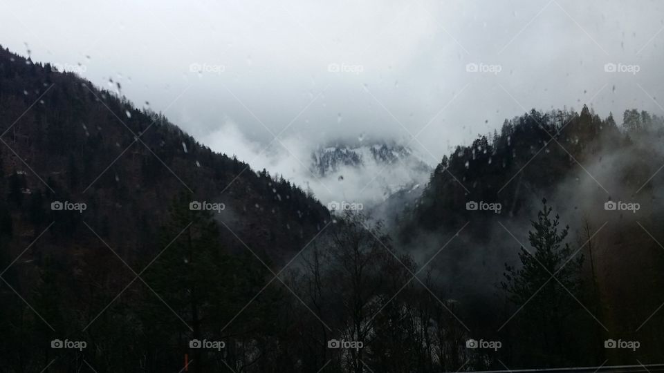 Clouds Stuck On Hills