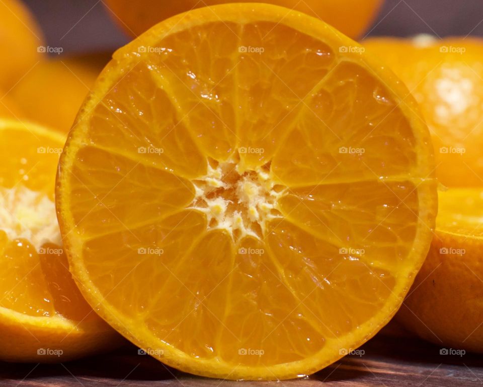 Halved Orange 