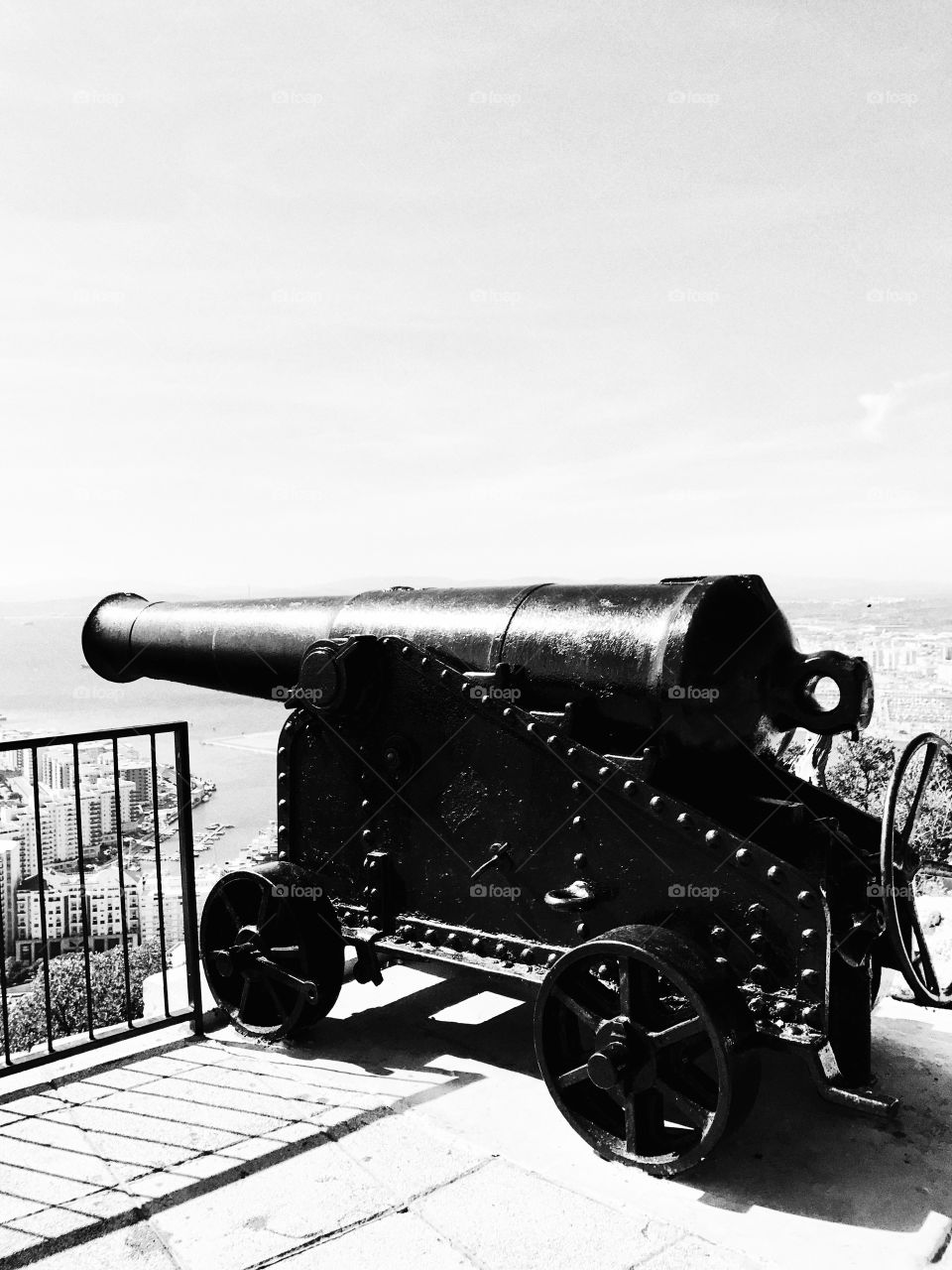 Gibraltar history, canons 