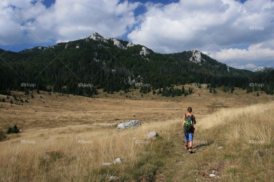velebit mountains in croatia