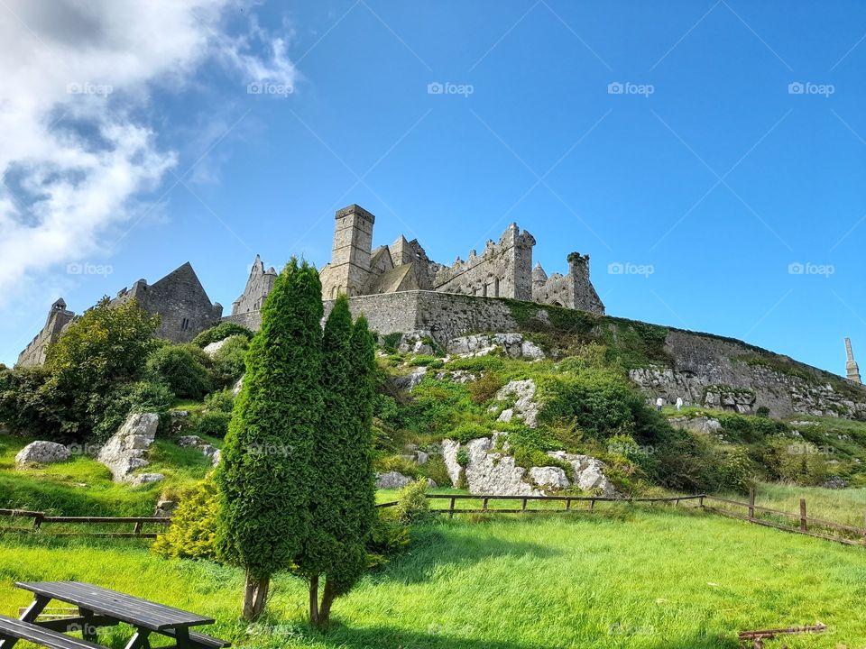 Rock of Cashel summertime