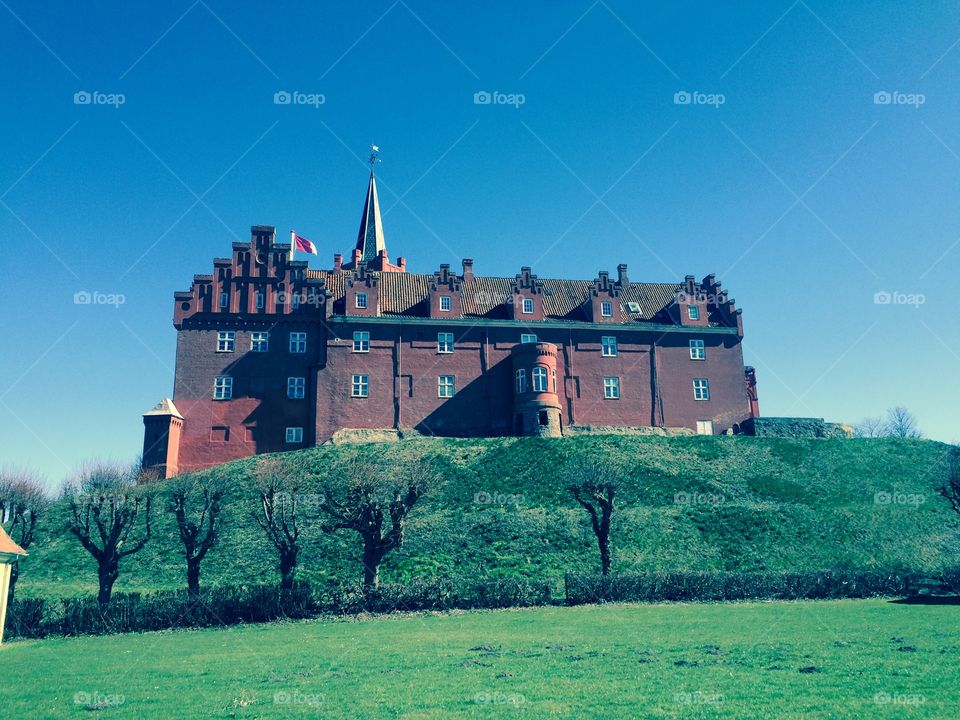 Castle. Castle in Denmark