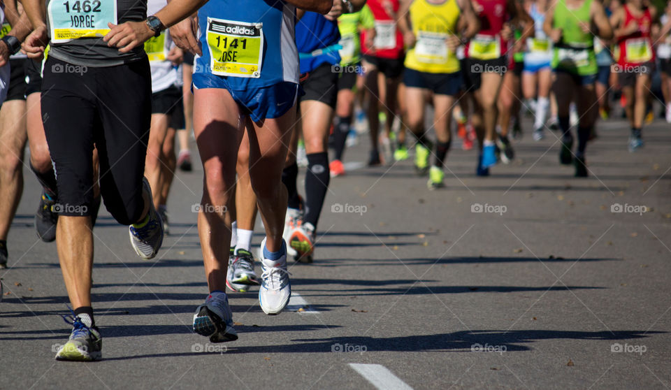 valencia spain sport street marathon by ventanamedia