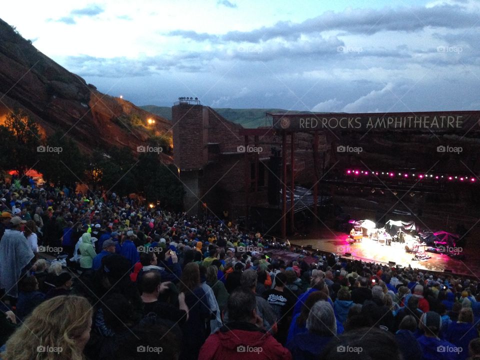 Red rocks Ampitheatre concert