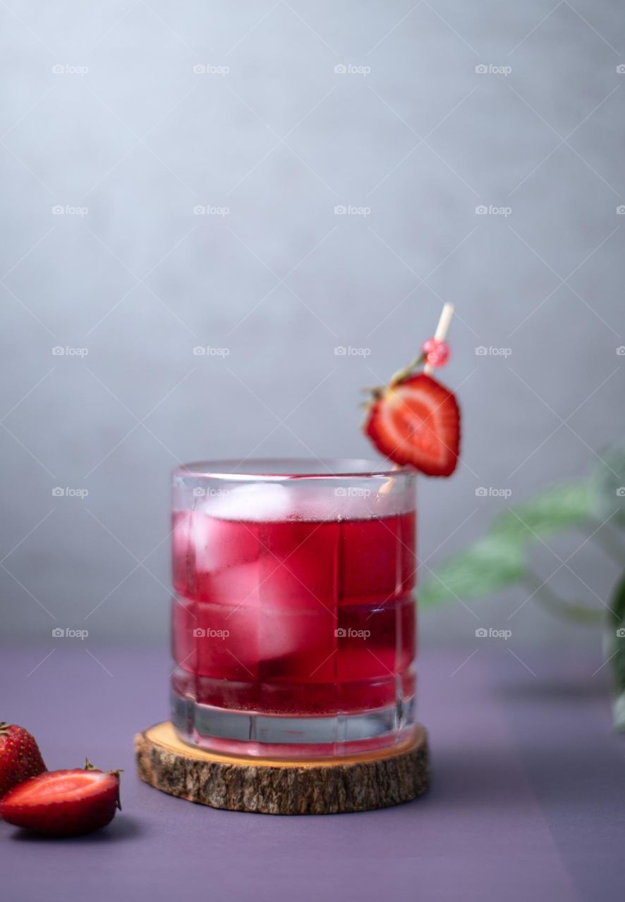 Strawberry drink 