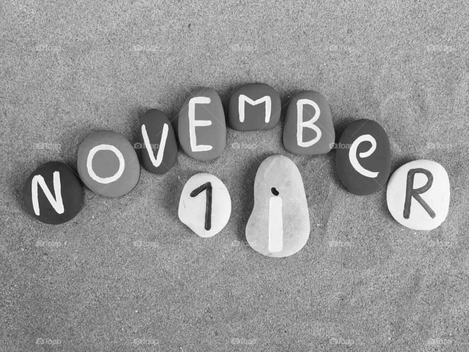 1st November black and white