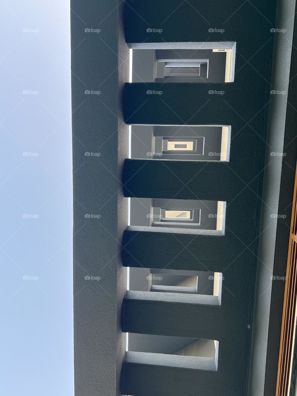 Rectangle abstract build