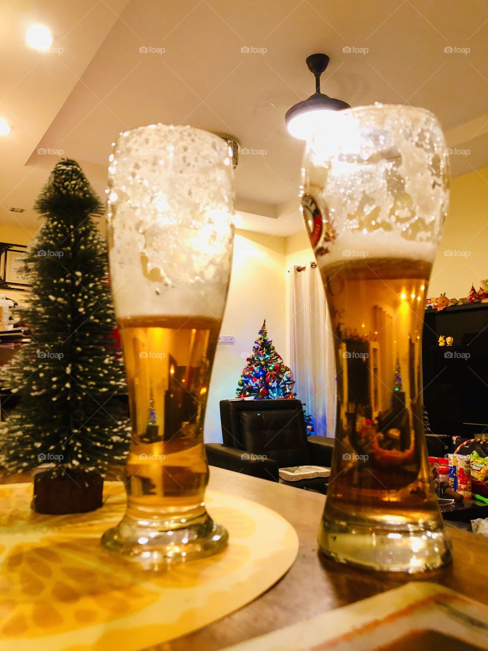 Christmas drinking session 