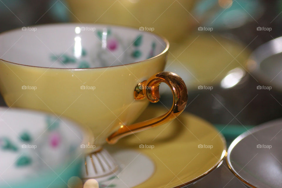 cup china tea gold by kshapley