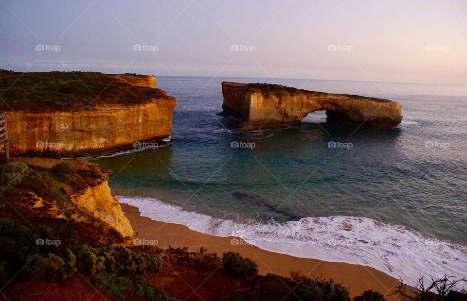 London Arch, natural arch formation in the Port Campbell National Park, Australia