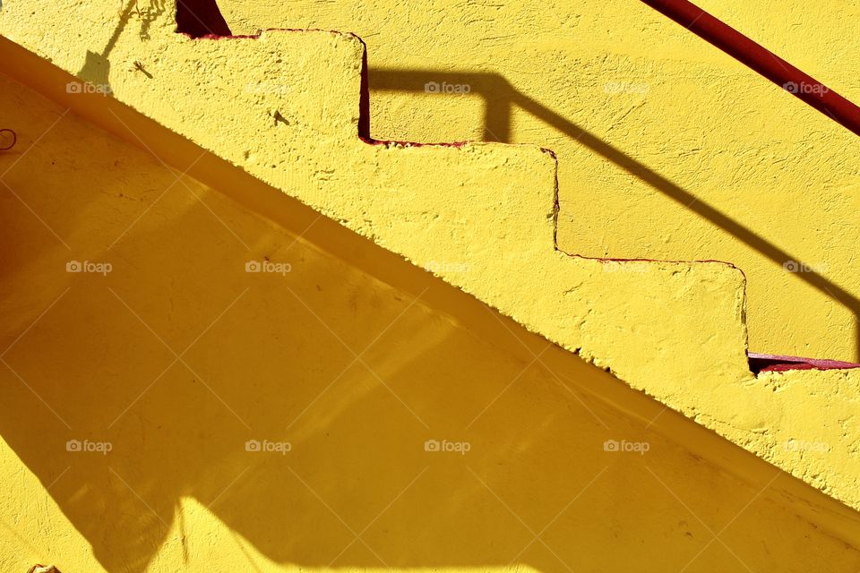 Yellow wall