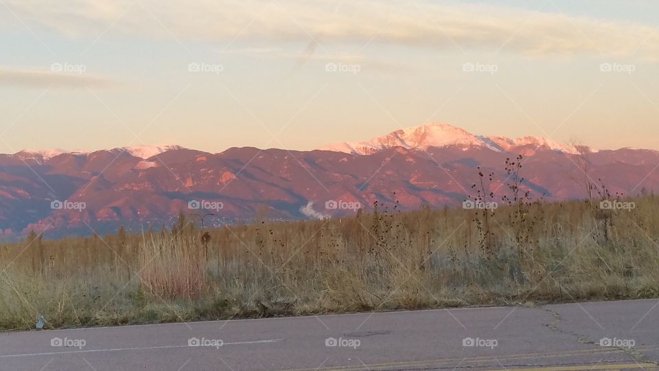 Sunset, No Person, Dawn, Landscape, Travel