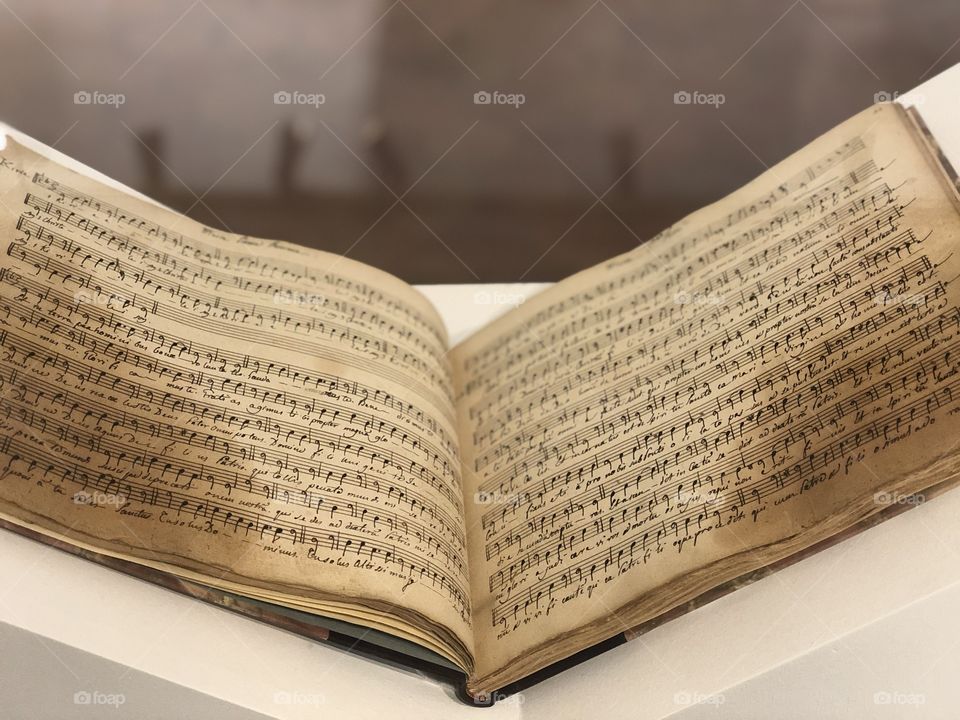 Music notes from the past